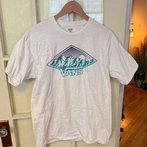 vans graphic t shirt - L